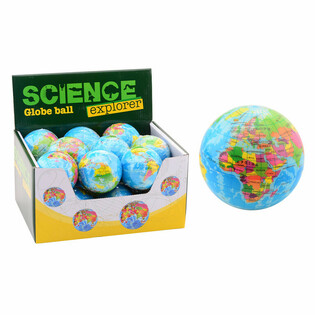 SCIENCE EXPLORER - フォーム地球儀ボール &Oslash;6 cm（18個入りディスプレイ）