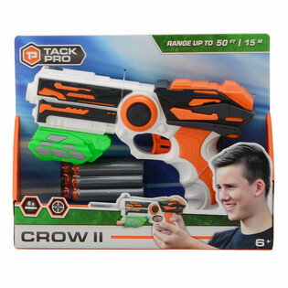 TACK PRO CROW II ピストル ソフトダーツ6本付 - 23 cm