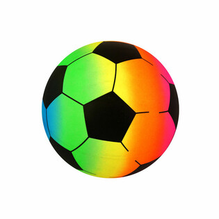 レインボー サッカーボール &Oslash;20cm (12個入)