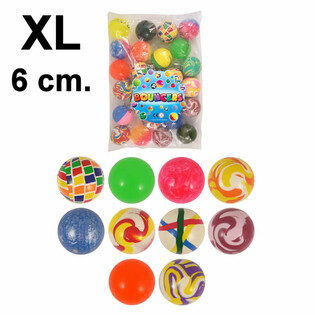 XL ミックス スーパーボール &Oslash;6cm (25個セット)