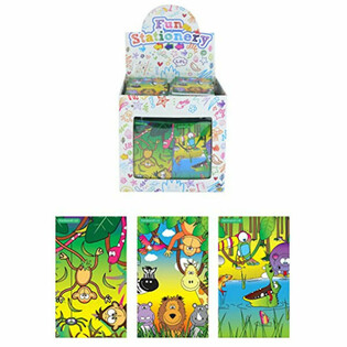 「ジャングルの動物」ノート ディスプレイ入り (168個)