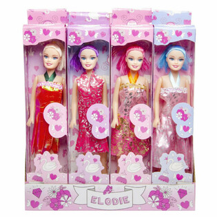 ELODIE おもちゃの人形 ウィンドウボックス＆ディスプレイ入り（12個入）