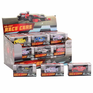 F1 レースカー ミックス - 1:72 スケール - ディスプレイボックス入り (36個)
