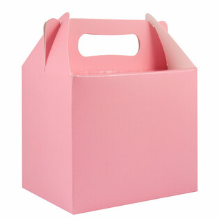 パーティー用プチギフトボックス ピンク 14x18x10 cm (12個入)