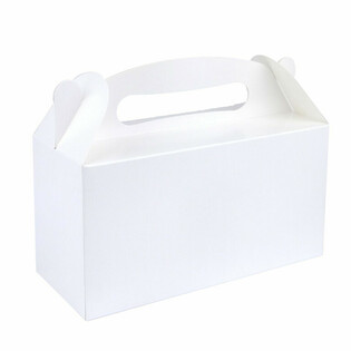 メニューボックス - ホワイト - 23x9.5x18cm (12個入)