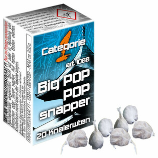 BIG POP 投げゴマ (かんしゃく玉) - CAT F1 子供用花火 - ディスプレイ用パッケージ