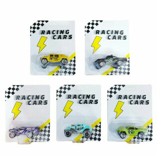 プルバックレースカー12台セット　台紙付き