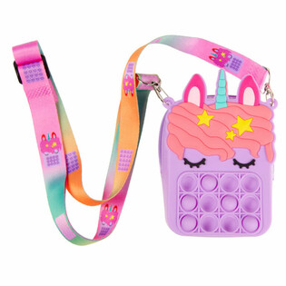 ユニコーン プッシュポップ ショルダーバッグ ディスプレイ付 (24個入)