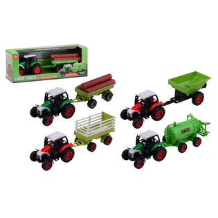 FARM MASTER - ダイキャスト トラクター プレイセット - アソート (12個入)