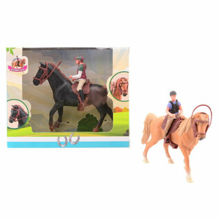 MY LOVELY HORSE - おもちゃの馬（乗り手付き） - ギフトボックス入り (1個)