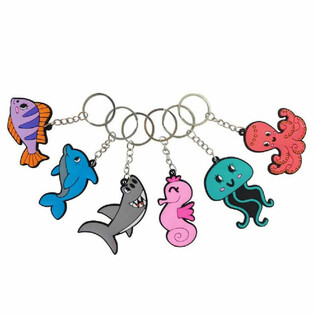 海の生き物キーホルダー（48個セット）