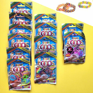 CRAZE LOOPS LOOM ブラインドバッグ - ディスプレイ入り (12個)