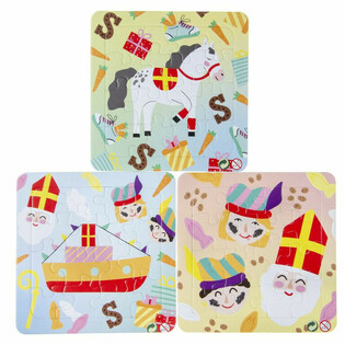 シンタクラース パズル - 14 x 14 cm (50枚入)