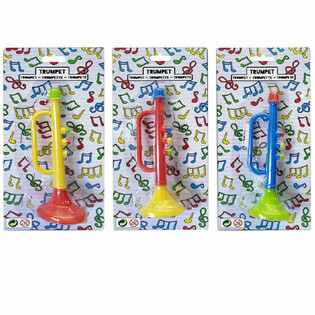 トランペット カード付き - 15 cm - ミックスカラー