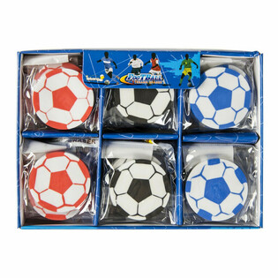 サッカーボール消しゴム ディスプレイ（30個入り）