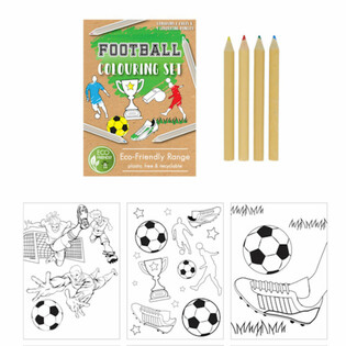 ECO FRIENDLY サッカーお絵かきセット (25個セット)