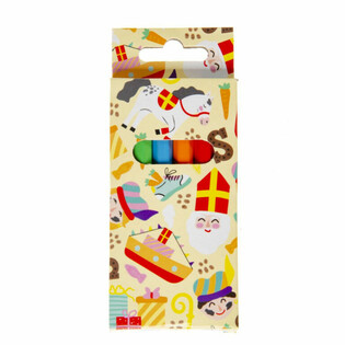 6色色鉛筆セット - 聖ニコラス (24個セット)