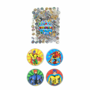 スーパーヒーロー ミックス スーパーボール &Oslash;3.3 cm (100個入)