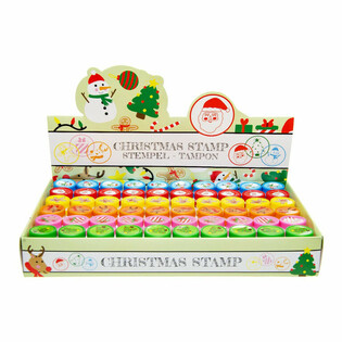 クリスマススタンプ ディスプレイ入り（60個）