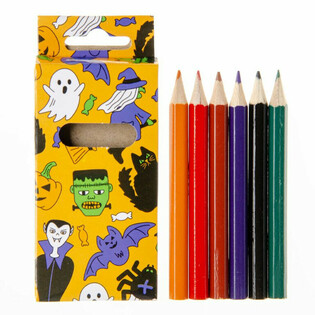 ハロウィン色鉛筆6本セット（24組）