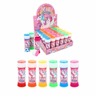 シャボン玉 - ユニコーン - 50ML ディスプレイボックス入り (36個)