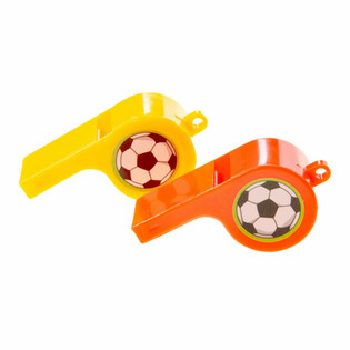 サッカーホイッスルセット (12個入り)