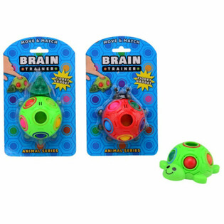 フィジェットトイ - カード入り動物知恵の輪パズル（12個入）