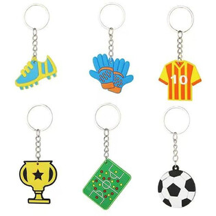 サッカーキーホルダー アソート (48個入)