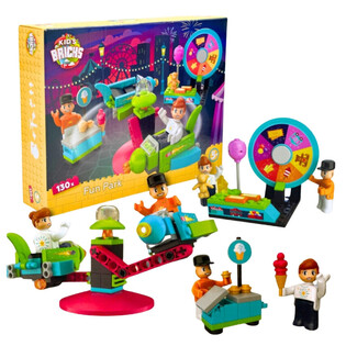KIDS BRICKS FUN PARK - ブロックセット - 130ピース (1点)