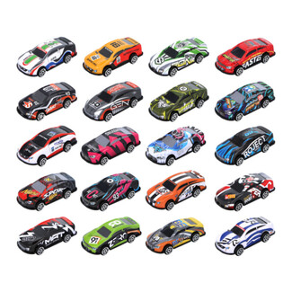 プルバックスポーツカー - ミックスカラー (24個セット)