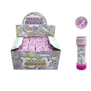 ユニコーン シャボン玉 25ml ディスプレイ付き (24個入)