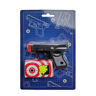 BB弾 おもちゃの銃 10.5CM カード付 [0.08J未満] (6個入)