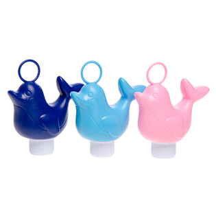アヒル釣り用イルカ - ミックスカラー - 10 cm (15個入)