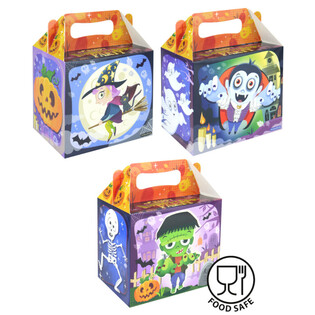 メニューボックス - ハロウィン 14 x 9.5 x 18 cm (12個入)