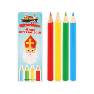 シンタクラース (Sinterklaas) 色鉛筆 4本セット ディスプレイ付 (120個入)
