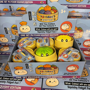 RAGE - スクイーズ肉まん餃子 大 - ONE SET PU FOAM SQUISHY EDITION (12個入り)