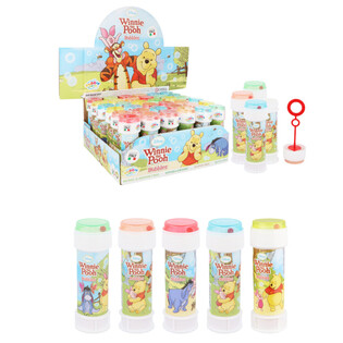 くまのプーさん シャボン玉 - 60ml - ディスプレイボックス入り (36個)