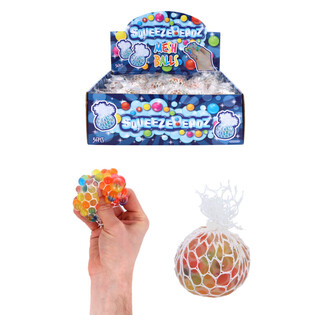 SQUEEZY BEADZ メッシュボール ディスプレイ付き（36個入）