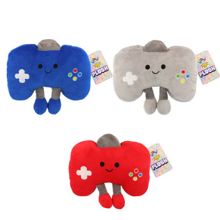 ぬいぐるみ ゲームコントローラー - ミックスカラー (12個セット)