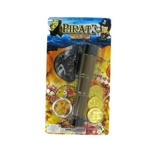 パイレーツおもちゃセット 台紙付 - モデル5 (6個入)