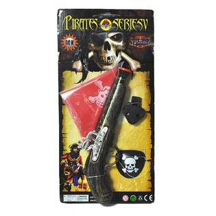 パイレーツおもちゃセット台紙付 - モデル3 (6個入)