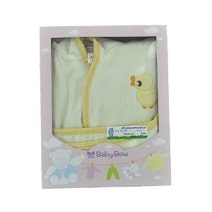 BABY BOW キッズ バスローブ イエロー | B2B卸売り