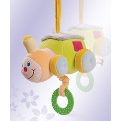 Baby Bow ぬいぐるみ付きオルゴール トレイン