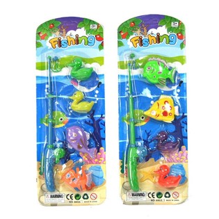 大型魚釣りゲーム カード入り (4個セット)